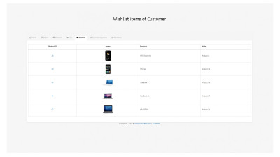 Πίνακας ελέγχου πελατών με επαγγελματικές δυνατότητες για εξαγωγή συμπερασμάτων για τις πωλήσεις. Galaxynet extensions OpenCart.
