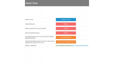 Ειδοποίηση για απόθεμα προϊόντος Galaxynet extensions OpenCart.