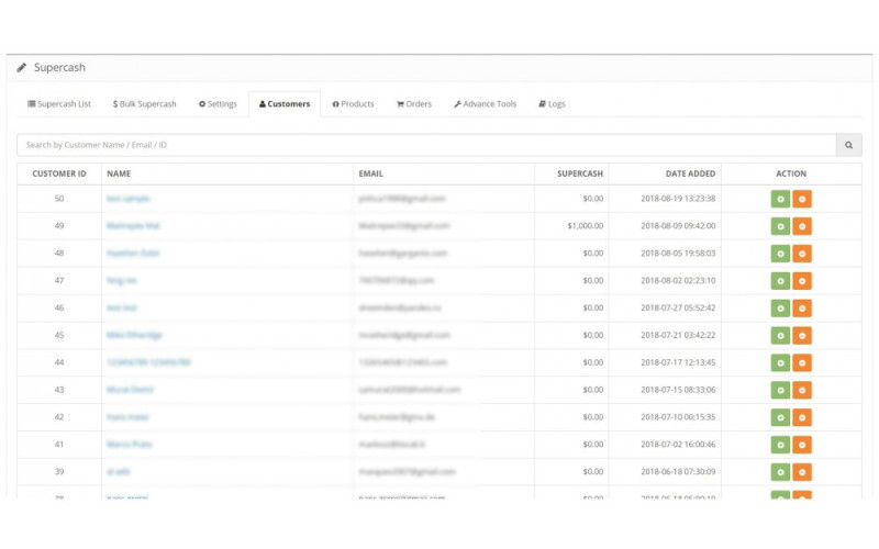 Ενίσχυση πωλήσεων SuperCash. Galaxynet  extensions OpenCart. 
