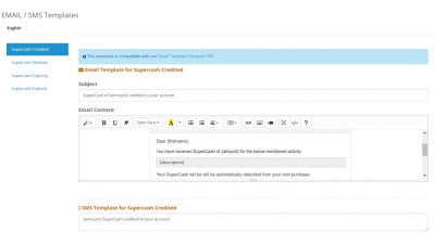 Ενίσχυση πωλήσεων SuperCash. Galaxynet  extensions OpenCart. 