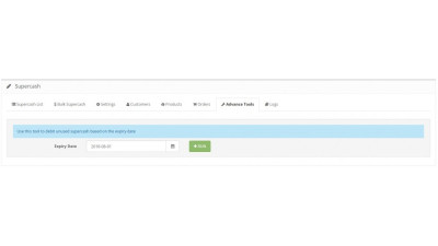 Ενίσχυση πωλήσεων SuperCash. Galaxynet  extensions OpenCart. 