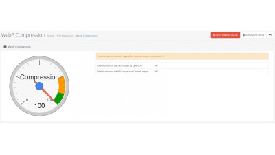 Συμπίεση εικόνας WebP Images. Galaxynet extensions OpenCart