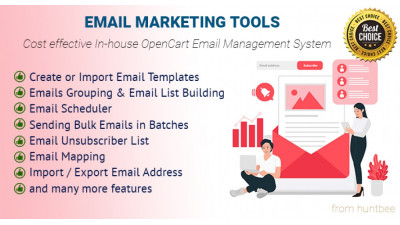 Εργαλεία μάρκετινγκ. E-mail μάρκετινγκ μέσω e-mail και διαχείριση καμπάνιας με ομαδική αποστολή e-mail. Galaxynet extensions OpenCart. 