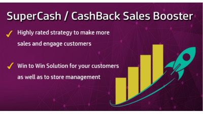 Ενίσχυση πωλήσεων SuperCash. Galaxynet  extensions OpenCart. 