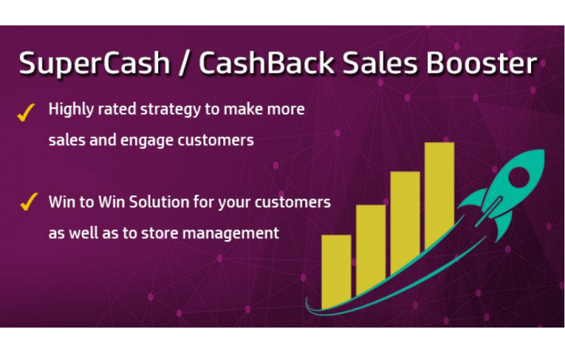 Ενίσχυση πωλήσεων SuperCash. Galaxynet  extensions OpenCart. 