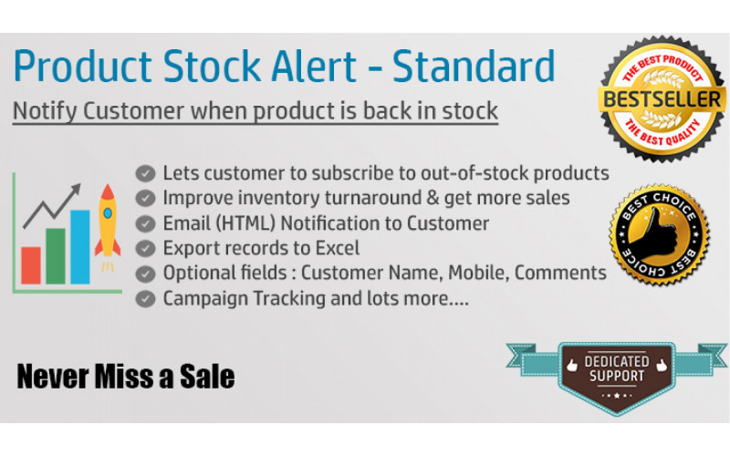 Προϊόν Επιστροφή σε απόθεμα Galaxynet extensions OpenCart.