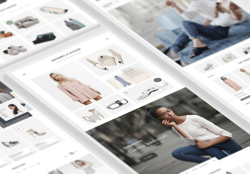 Custom design without templates & AI eShop